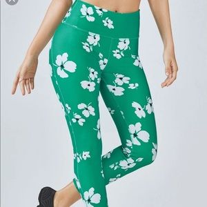 Floral 7/8 Workout Leggings | Fabletics